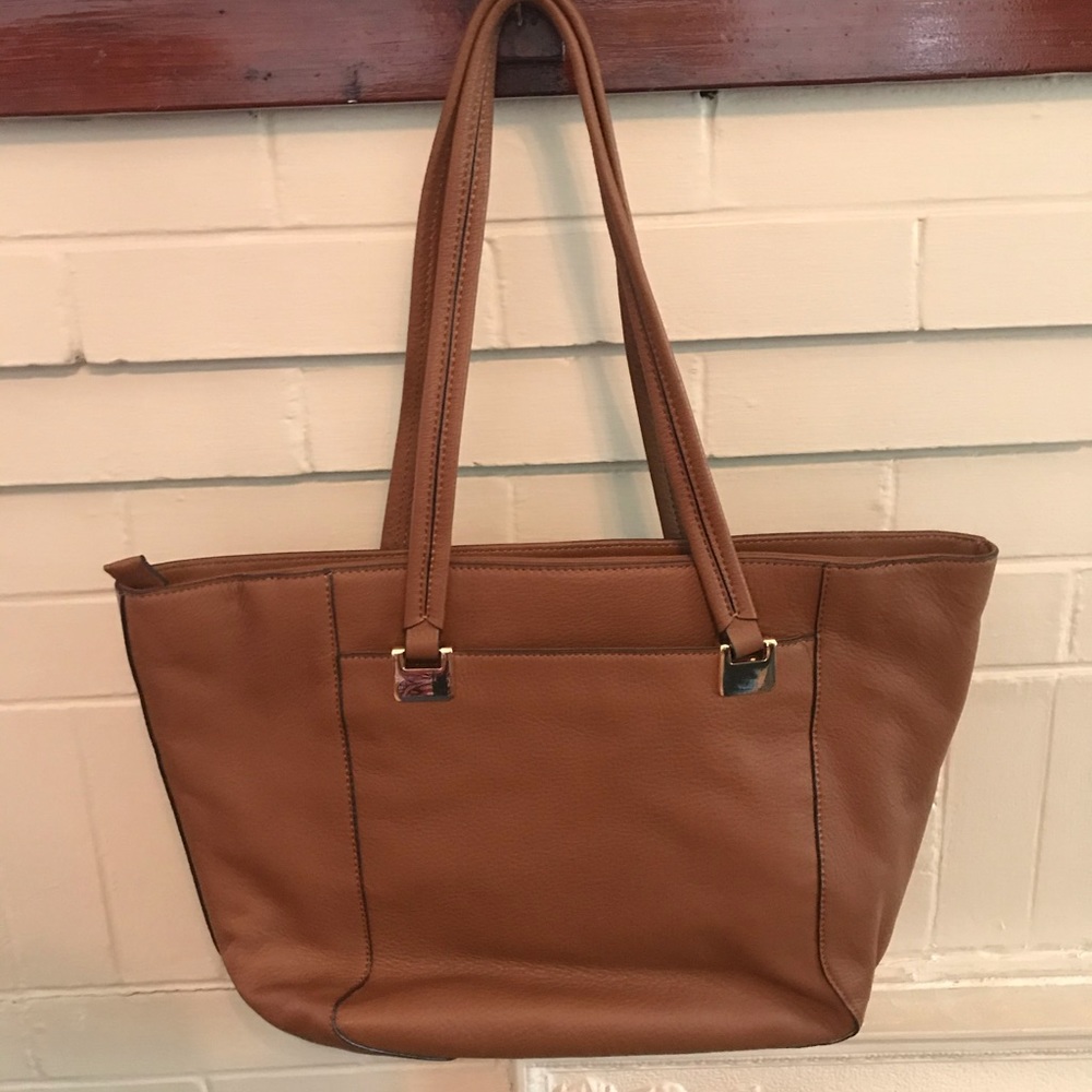 Vince Camuto RETA dark rum shoulder bag/small tote